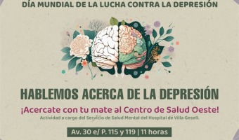 EL HOSPITAL MUNICIPAL PREPARA UNA JORNADA DE CONCIENTIZACIN POR EL DA MUNDIAL DE LA LUCHA CONTRA LA DEPRESIN